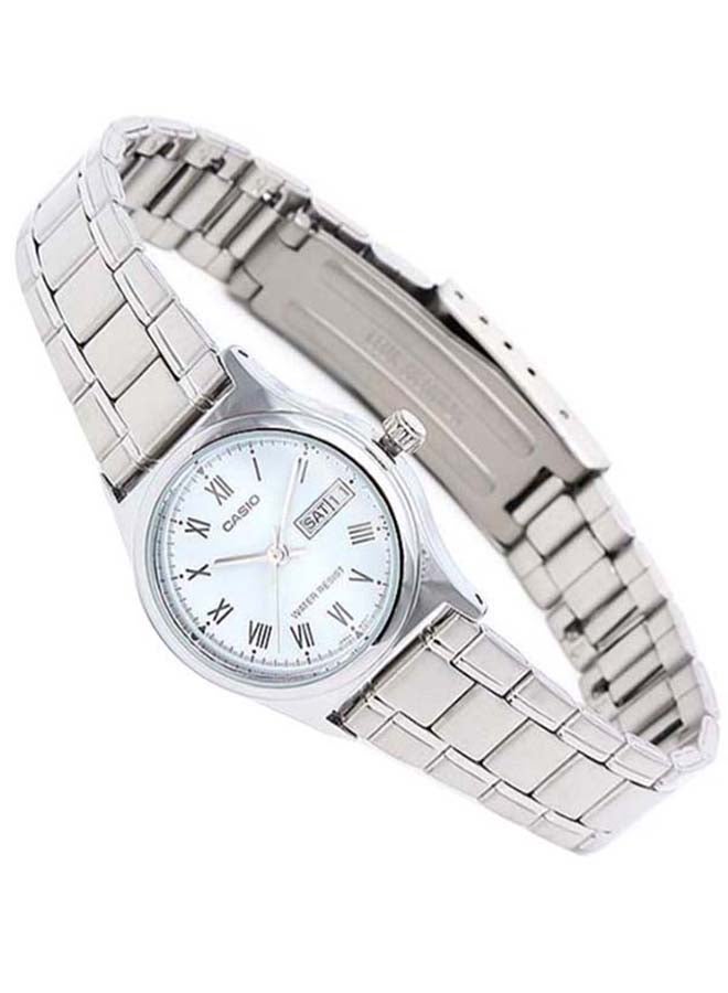 CASIO Women's Stainless Steel Analog Wrist Watch LTP-V006D-2BUDF - Image 3