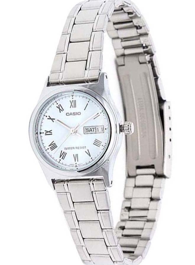 CASIO Women's Stainless Steel Analog Wrist Watch LTP-V006D-2BUDF - Image 4