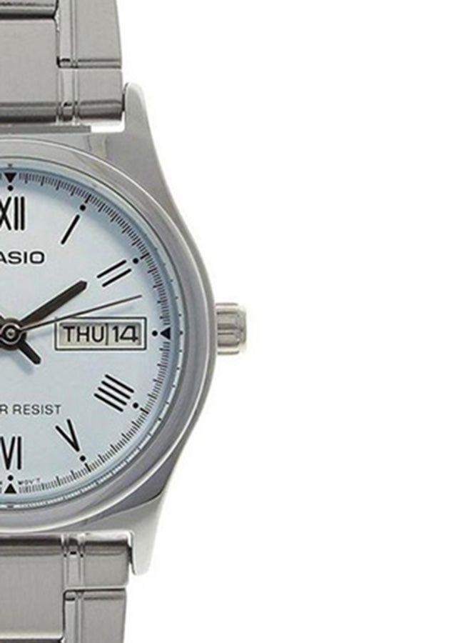 CASIO Women's Stainless Steel Analog Wrist Watch LTP-V006D-2BUDF - Image 5