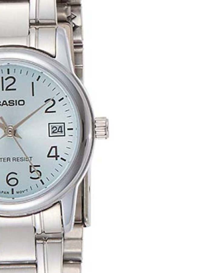 Women's Stainless Steel Analog Watch LTP-V002D-2BUDF
