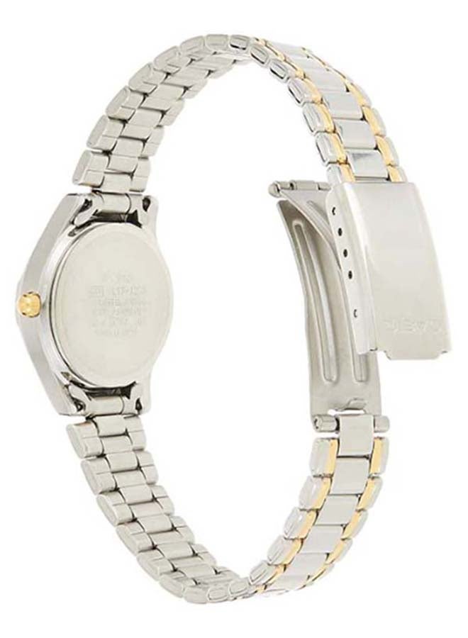 كاسيو ساعة يد بعقارب من الإستانلس إستيل طراز LTP-1275SG-7BDF للنساء - Image 5