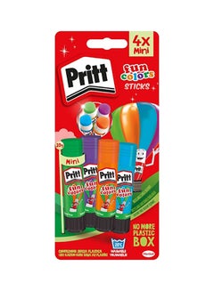 Pritt 4-Piece Glue Stick Set Multicolour  - Image 1