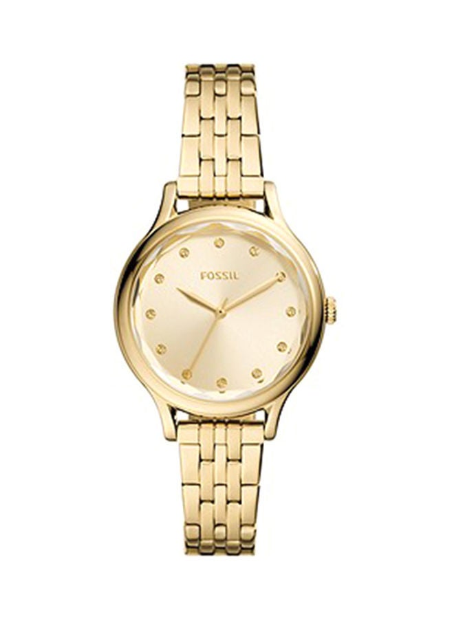 فوسيل ساعة يد أنالوج من الفولاذ المقاوم للصدأ - BQ3863 - 34 مم - Image 1