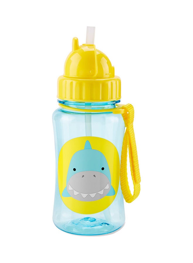 Skip Hop - Zoo Straw Bottle Polypropylene Shark, 18 Months To 36 Months - Image 1
