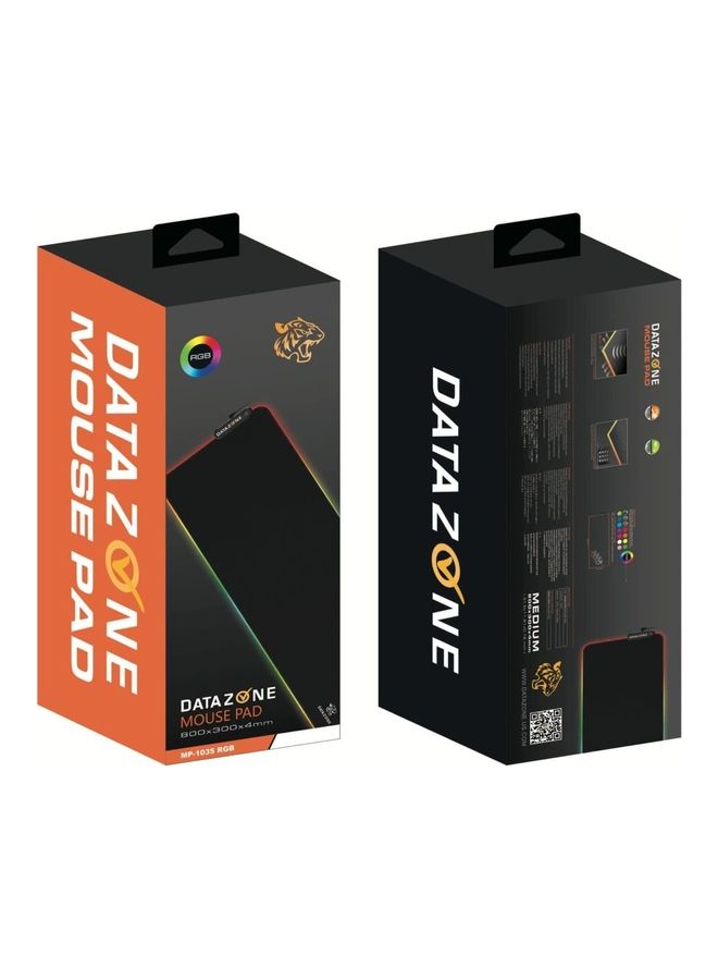 Datazone - Mouse base   games   with lighting Suitable for computer keyboard Black - Image 1