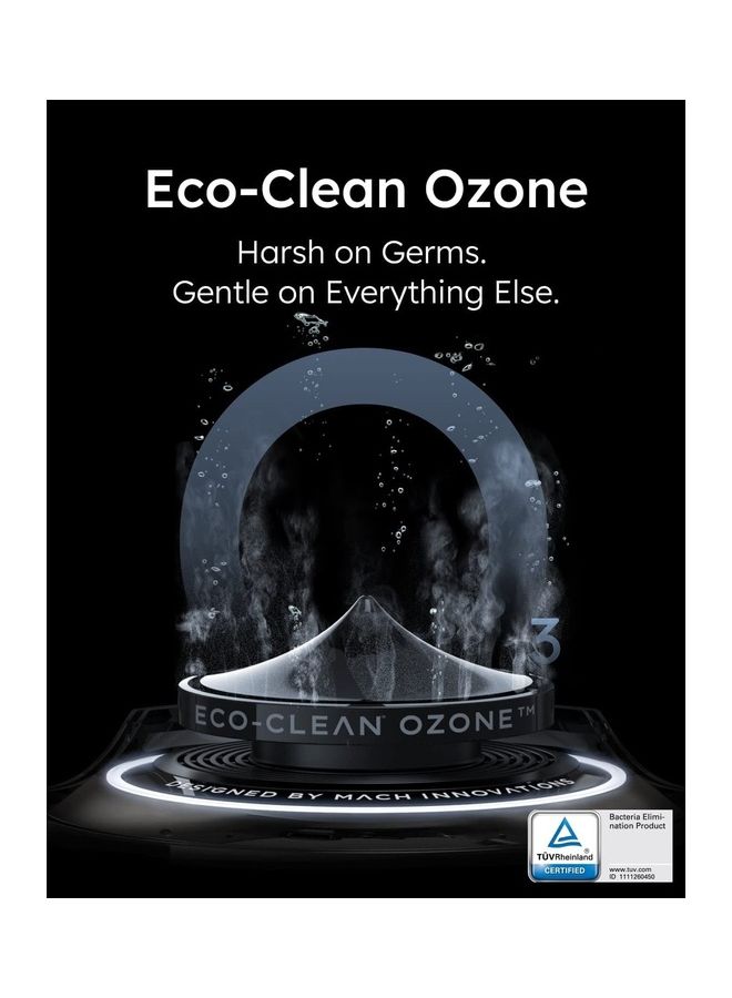 eufy - MACH V1 Ultra, All-in-One Cordless StickVac with Steam Mop, Cordless SteamWave Technology, Always-Clean Mop, Triple Self-Cleaning System, Eco-Clean Ozone, Safe for Homes with Children and Pets 680.0 W T2770 Black - Image 1