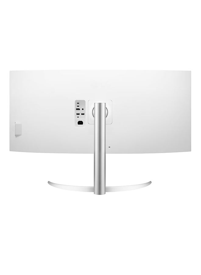 LG - 40 inch UltraWide Curved WUHD (5120 x 2160) 5K2K Nano IPS Display, DCI-P3 98% (Typ.) with HDR10, Thunderbolt 4 with 96W PD, 3-Side Virtually Borderless Design Tilt/Height/Swivel Stand 40WP95C-W White - Image 1