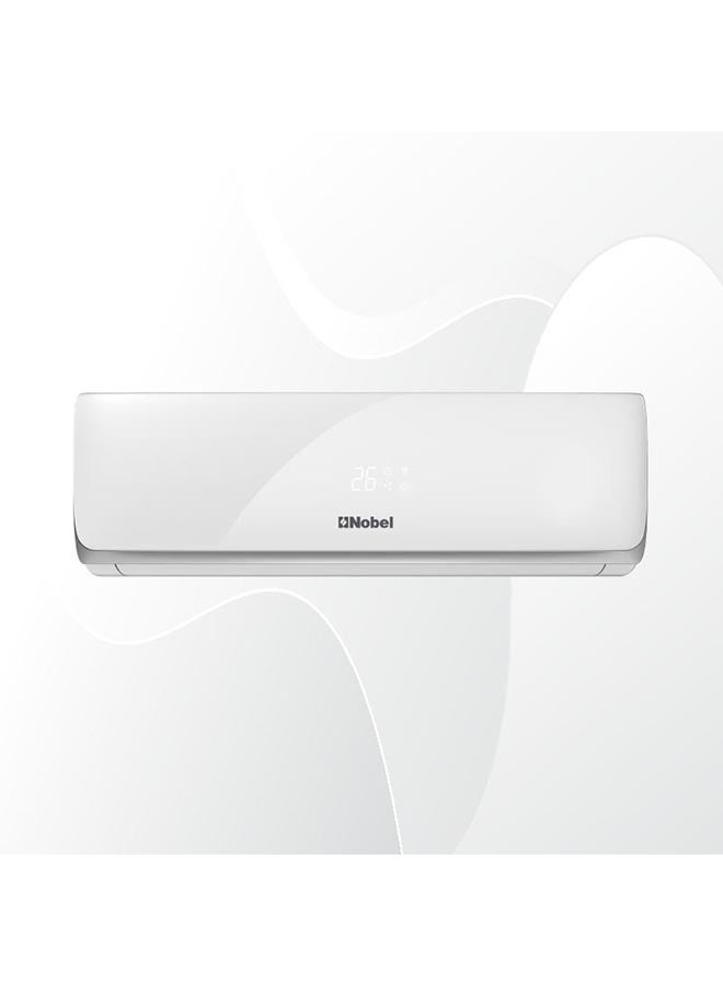 Nobel 2 Ton Rotary Split AC, Energy Efficient Cooling Air Conditioner with T3 Tropical Rotary Compressor, R410A Gas, 4-Way Swing, 24000 BTU AC, Gold Fin Technology, Auto Restart, Best For Small Room And Office 2 TON, One year Warranty NSAC24T White  - Image 2