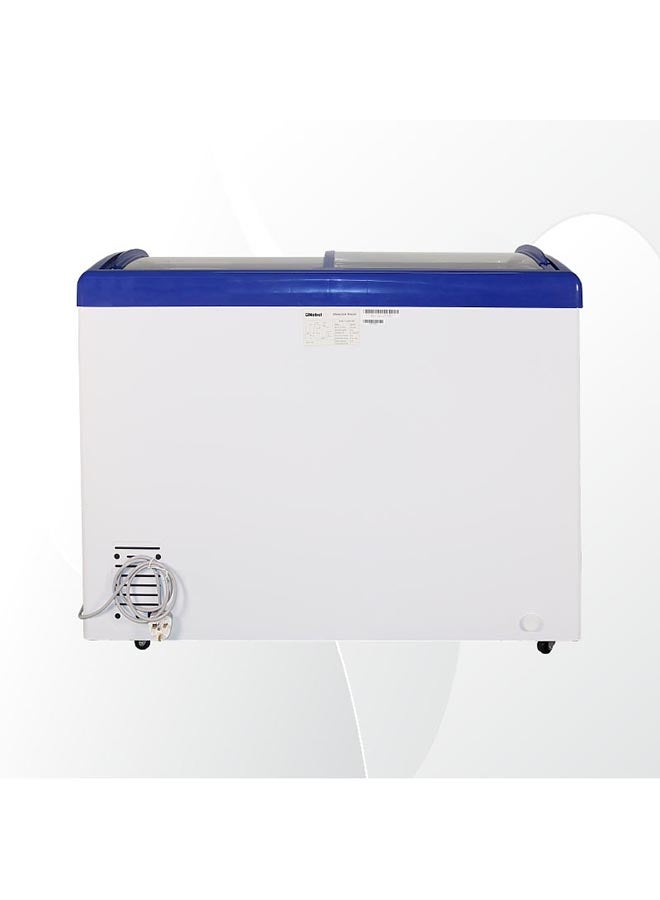 Sliding Door Freezer White 275L Curved Glass NSC395 275 W NSC395 White