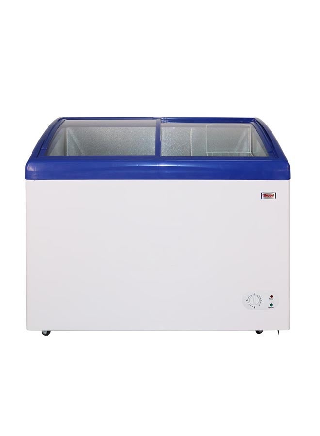 Sliding Door Freezer White 275L Curved Glass NSC395 275 W NSC395 White
