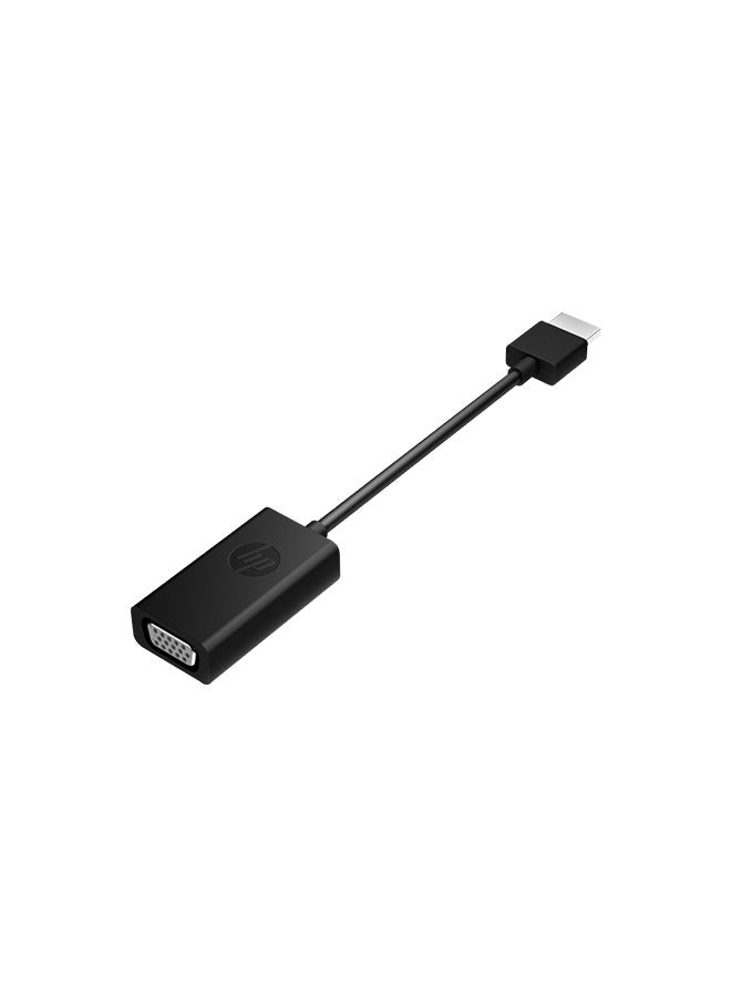 HP HDMI To VGA Cable Adapter X1B84AA Black  - Image 4