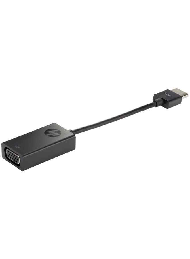 HP HDMI To VGA Cable Adapter X1B84AA Black  - Image 5