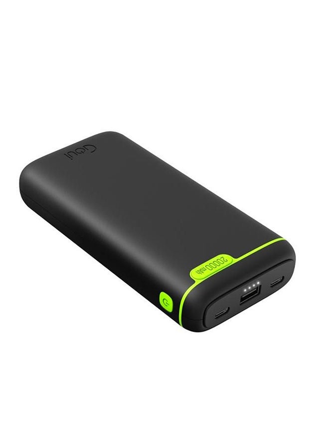 جوي باور بانك كيجو بسعة 20000.0 مللي أمبير في الساعة باللون الأسود 20000 mAh أسود 20000 mAh أسود 