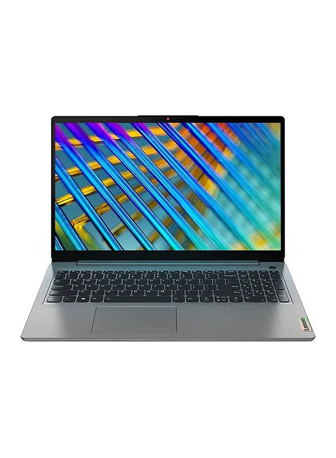 Lenovo - IdeaPad 3 15ITL6 (Upgraded Version) Laptop With 15.6-Inch FHD Display, Core i3-1115G4 Processor/4GB RAM/256GB SSD/Integrated Graphics/Windows 11 HOME English/Arabic Arctic Grey - Image 1