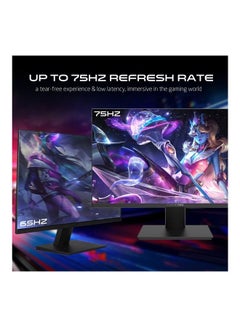 GameOn 27 inch monitor, Full HD HDMI and VGA with Ergonomic Tilt, Eye Care Technology with Blue Light Filter and Anti-Glare, Adaptive-Sync and Built-in-speakers Black  - Image 2