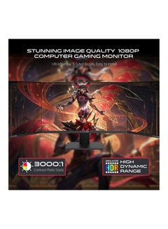 GameOn 27 inch monitor, Full HD HDMI and VGA with Ergonomic Tilt, Eye Care Technology with Blue Light Filter and Anti-Glare, Adaptive-Sync and Built-in-speakers Black  - Image 3
