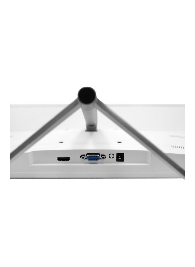 ElieKen - 21.5 Inch Ips Display Monitor,Full Hd 1920 X 1080 Ultra Thin Computer Screen,Flat Panel VGA HDMI White - Image 1