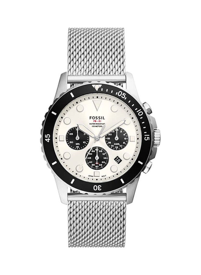 FOSSIL Men's Chronograph Stainless Steel Wrist Watch - FS5915 - 42 Mm  - Image 1