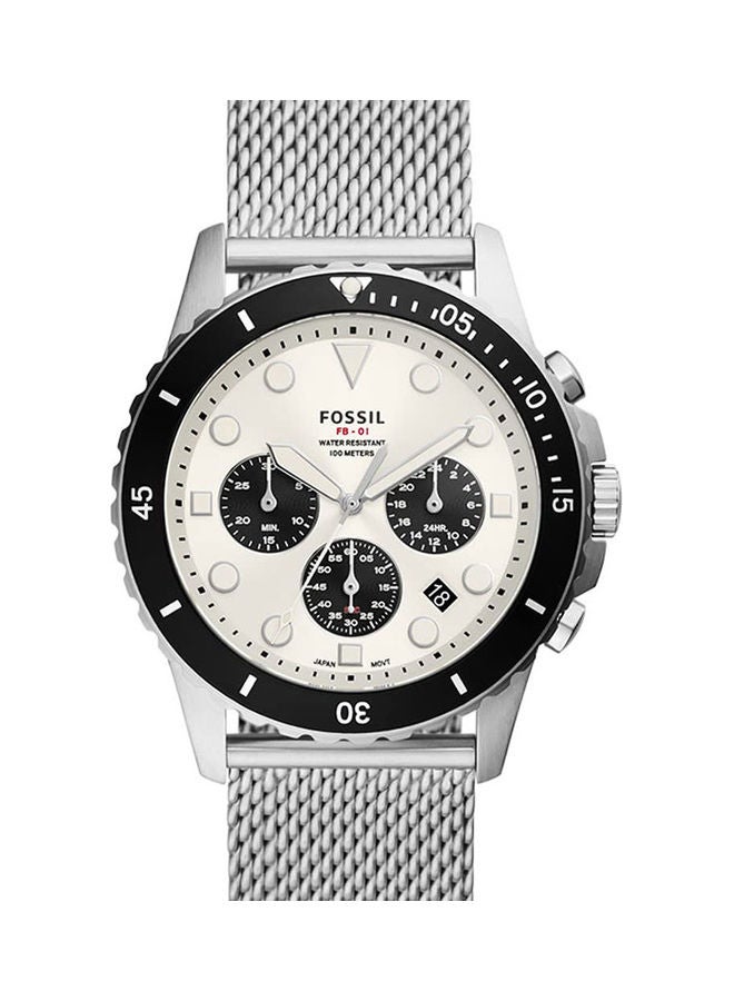 FOSSIL Men's Chronograph Stainless Steel Wrist Watch - FS5915 - 42 Mm  - Image 2