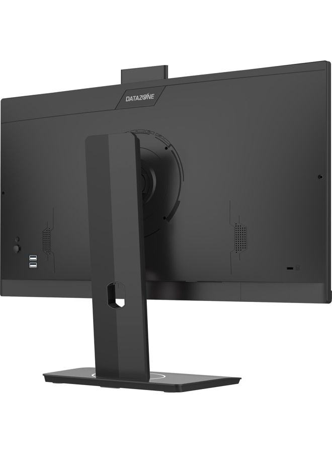 Datazone - 24-Inch Frameless Gaming Monitor, FHD 1080P, 1ms , 144Hz, AMD Freesync, Pop up Cam 3.0 MP, Game Colour, Swivel, Tilt, Pivot, Hight Adjustable , Flicker Free Black - Image 1