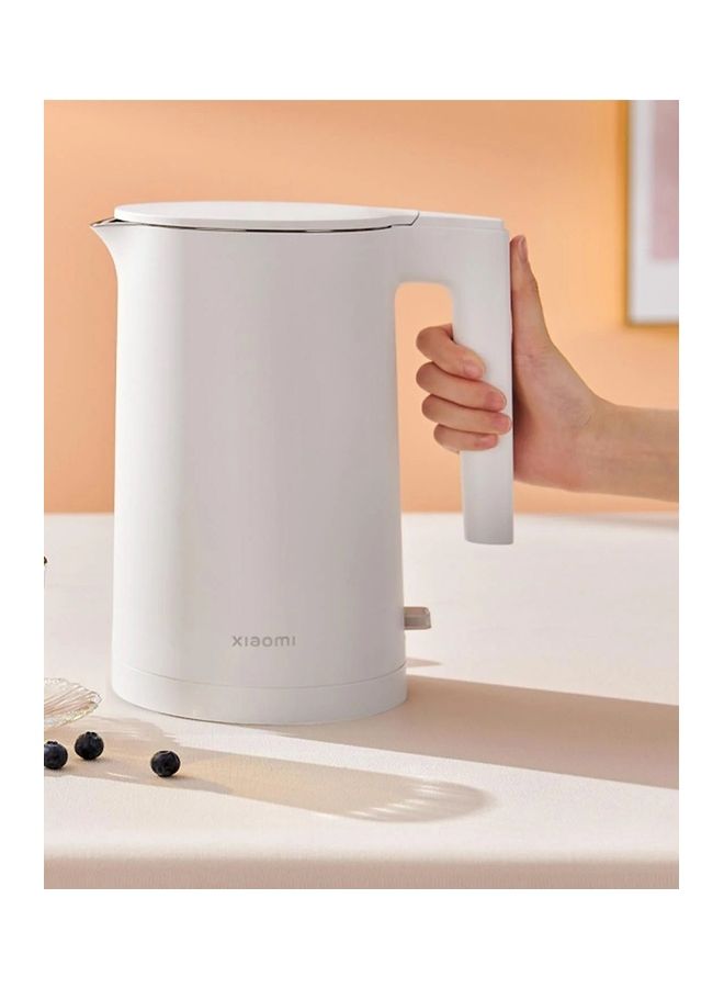 Xiaomi Electric Kettle 2 Dual Layer Heat Insulation Stainless Steel With Lever Indicator Light 1.7 L 1800 W MJDSH04YM White  - Image 5
