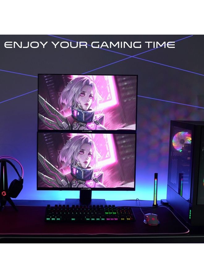 GOB24FHD75IPS 24 Inch Fhd 75Hz Refresh rate 4ms Response Time Flat IPS Gaming Monitor With Built-in Speaker Black