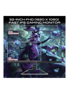 GameOn GOE32FHD165VA 32-Inch FHD, 165Hz, 1ms Flat Gaming Monitor (HDMI 2.1 Console Compatible) Black  - Image 4