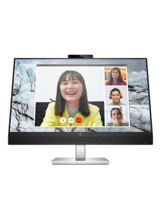 M27 Webcam Monitor Anti-glare 68.58 Cm 27 Inch IPS 1920 x 1080 FHD Flat 300 Nits Camera 5MP Height Adjustable Dual speakers On Screen Controls Black/Silver - v1684567868/N53407400A_1