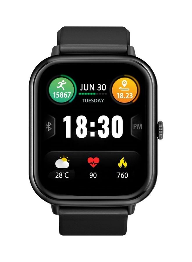 PROMATE - Smart Watch, Premium Fitness Tracker with BT 5.2 Calling, 1.83” TFT Display, 10-15 Day Battery Life, 100 Watch Faces, 123 Sports Modes and IP67 Water Resistance for iPhone 14, Galaxy S22, XWatch-C18 Black - Image 1