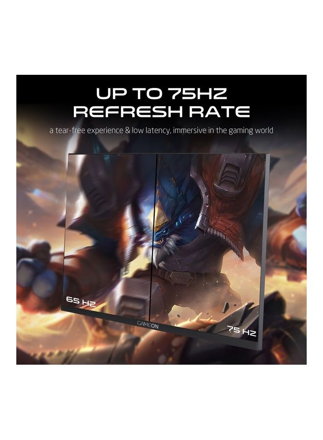 GameOn GOB24FHD75IPS 24-Inch FHD, 75Hz, 4ms, Flat IPS Gaming Monitor Black  - Image 3