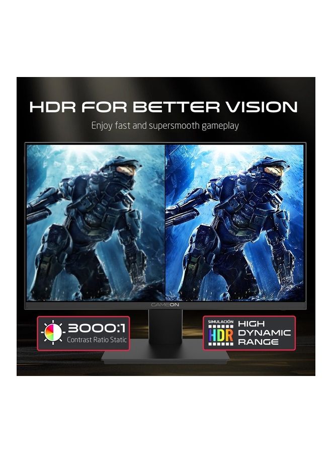 GameOn GOB24FHD75IPS 24-Inch FHD, 75Hz, 4ms, Flat IPS Gaming Monitor Black  - Image 5