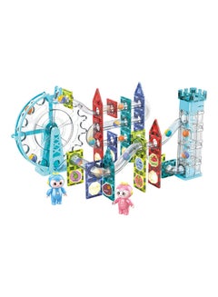 118 Piece Set Magnetic Building Block 3D Building Construction Creativity Beyond Imagination Inspirational Recreational Educational ConventionalbDisc Ball Track Blocks