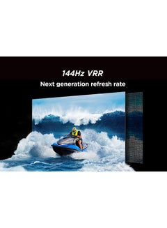 65 Inch 4K QLED HDR UHD 144Hz, Built in receiver, MEMC Processor VRR Google TV HDMI 2.1 Game Mode @15ms  (2023) - 65C745 Black - v1684654704/N53407025A_4