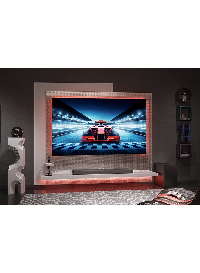 TCL - 65 Inch 4K QLED HDR UHD 144Hz, Built in receiver, MEMC Processor VRR Google TV HDMI 2.1 Game Mode @15ms  (2023) - 65C745 Black - Image 1