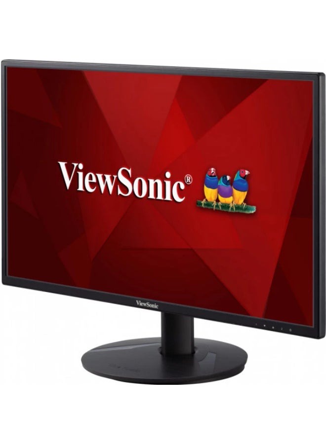 ViewSonic - VA2418-SH-2 Monitor With 24-inch Full HD (1920x1080) IPS Display, With Response Time 5 ms, Refresh rate 75 Hz With AMD FreeSync Black - Image 1