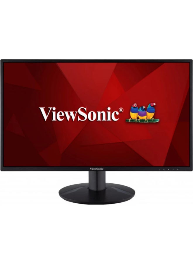ViewSonic - VA2418-SH-2 Monitor With 24-inch Full HD (1920x1080) IPS Display, With Response Time 5 ms, Refresh rate 75 Hz With AMD FreeSync Black - Image 1