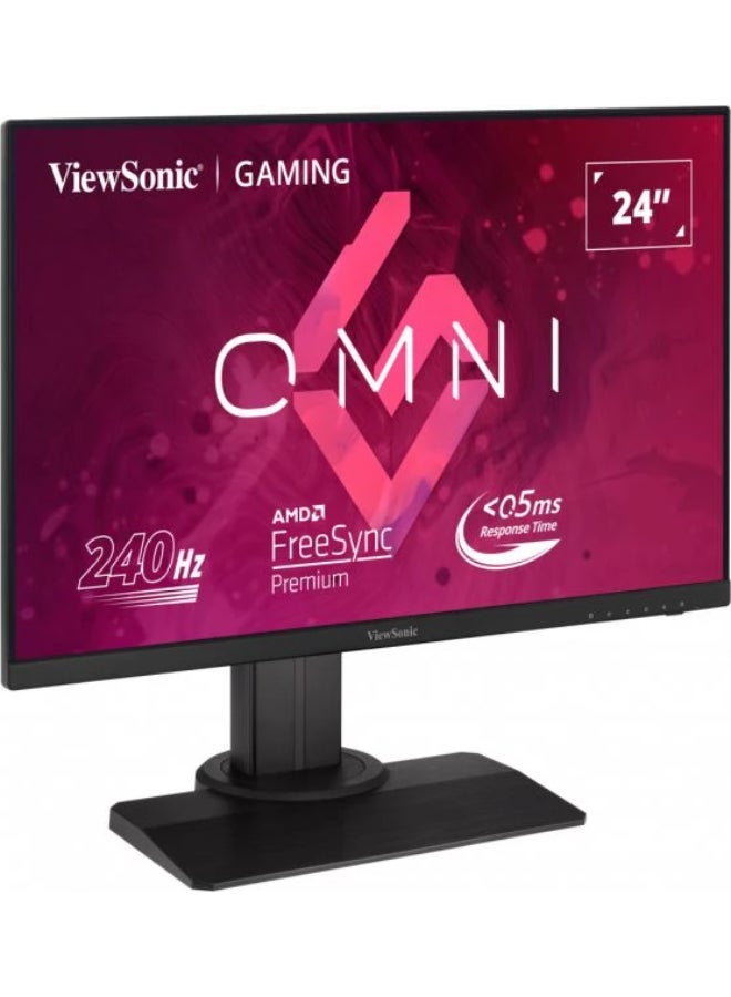 ViewSonic - XG2431 Monitor With 24-inch Full HD (1920x1080) IPS Display, Refresh Rate 240 Hz , Response Time 0.5 ms With AMD FreeSync Premium Black - Image 1