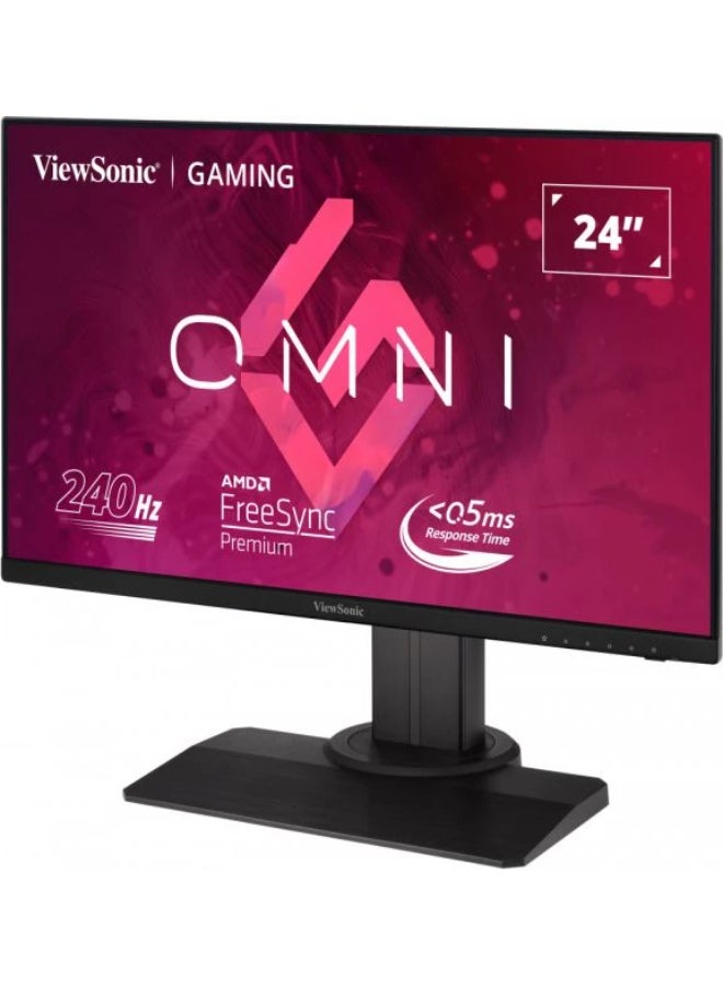 ViewSonic - XG2431 Monitor With 24-inch Full HD (1920x1080) IPS Display, Refresh Rate 240 Hz , Response Time 0.5 ms With AMD FreeSync Premium Black - Image 1