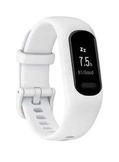 GARMIN Vivosmart  5 - 42MM - Up To 7 Days Battery Life - 0.41"inch Oled Display, Scratch Resistant, Acrylic, Heart Rate Monitor, Stress Tracking, Gps Tracking, Steps Tracking, iOS and Android Compatible White  - Image 2