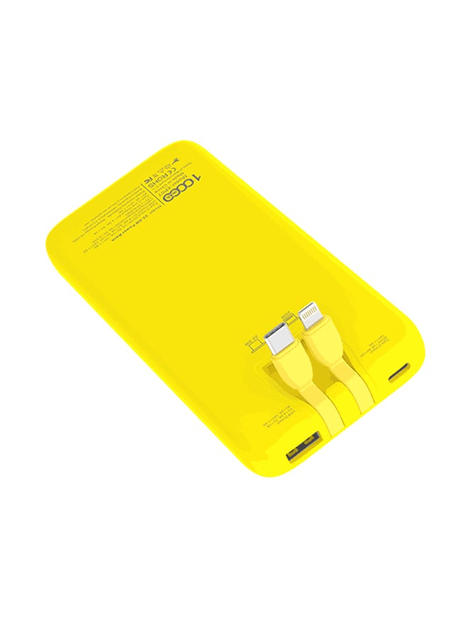 Infinix 10000.0 mAh Power Bank Yellow - Image 2