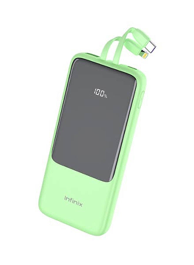 Infinix 10000.0 mAh Power Bank Green - Image 1