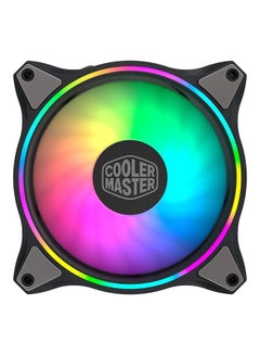 COOLER MASTER Master Fan MF120 Halo Duo Ring Addressable RGB Lighting 120Mm 3 In 1 Pack Black  - Image 2