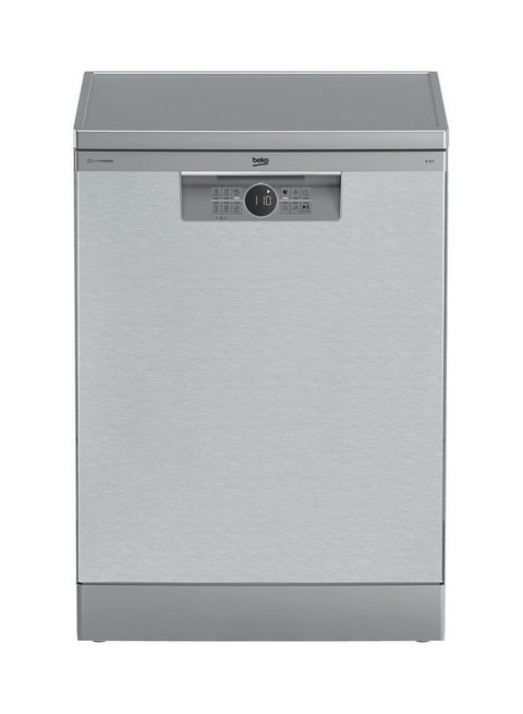 Dishwasher 60 cm 6 program 15 person - Inox - LED Display-Hygiene - (AquaIntense)- Fast+ - Inv. BDFN26520XQ silver