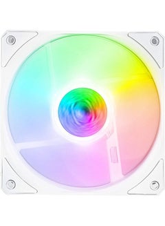 COOLER MASTER Sickle Flow 120 Edition 3N1 Case Cooling Fans 3X 120 Mm Controller Included Argb Motherboard Compatible Air Balance Blades 62 Cfm 2.5 Mmh2O 8 To 27 Dba White  - Image 2