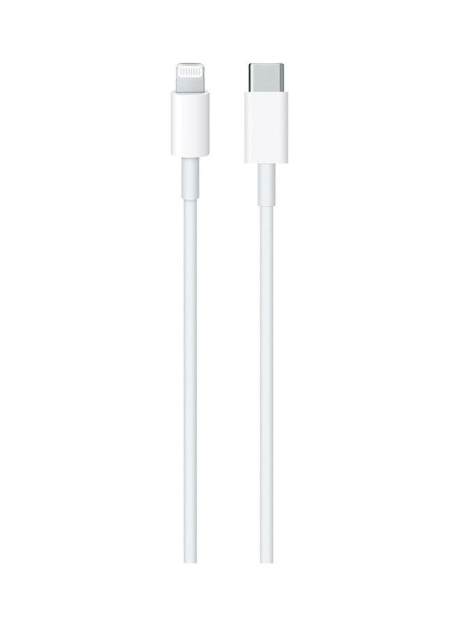 MARGOUN Charger Cord Lightning Cable 1m Fast Charging High Speed Data Sync Type C To Lightning White  - Image 4