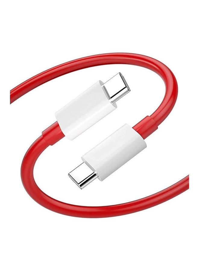 MARGOUN 1 Pack Of OnePlus Type C To Type C Cable Red  - Image 5