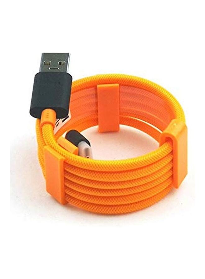 MARGOUN 1 Pack Of OnePlus 30 Watt Warp Charging USB Cable Orange  - Image 2