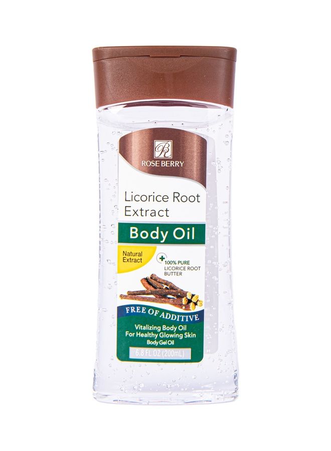 Licorice Root Extract Body Oil Free Of Additive Clear 200ml - v1684735287/N53407657A_1