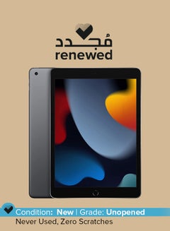 Apple Renewed - iPad 2021 (9th Gen) 10.2-Inch 64GB WiFi Space Gray With Facetime  - Image 1