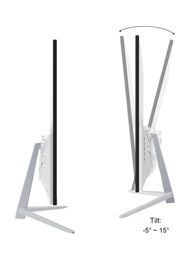 Datazone - 27 Inch Computer Monitor Wide Viewing IPS 1080P Full HD Ultra-Slim Frame Blue Light Eye Care Technology White - Image 1
